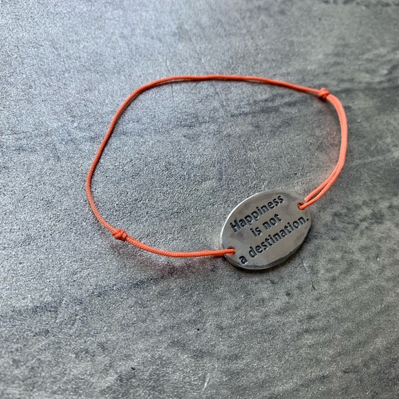 🔥Sterling silver🔥“Happiness is not...” - Picture 2 of 6